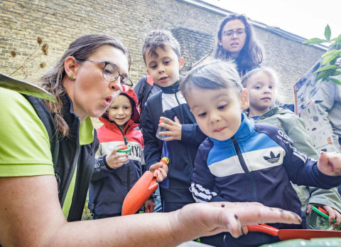 Enthousiasme voor bodemdieren