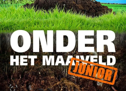 De filmposter van Onder het Maaiveld Junior